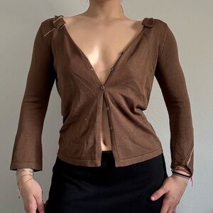 Brown Women's Cardigan